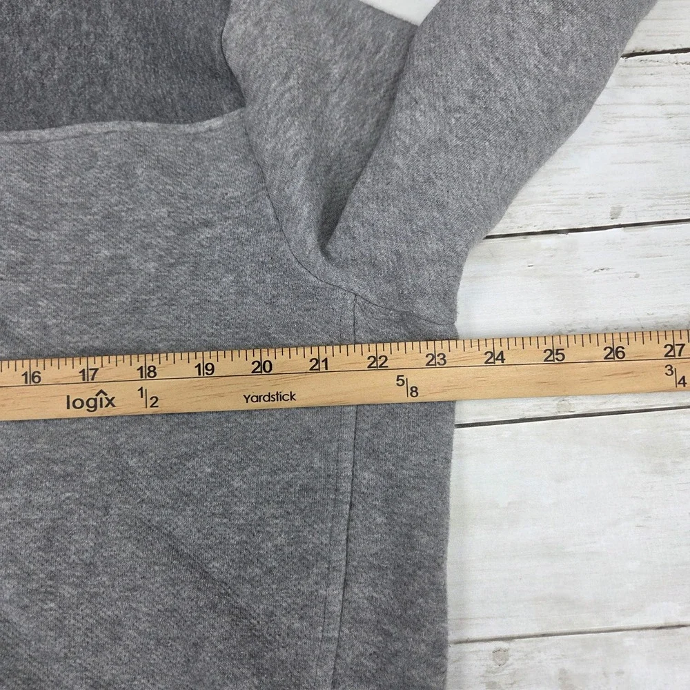 Vineyard Vines Shep Shirt Quarter Zip Pullover Mens Medium Gray Damaged